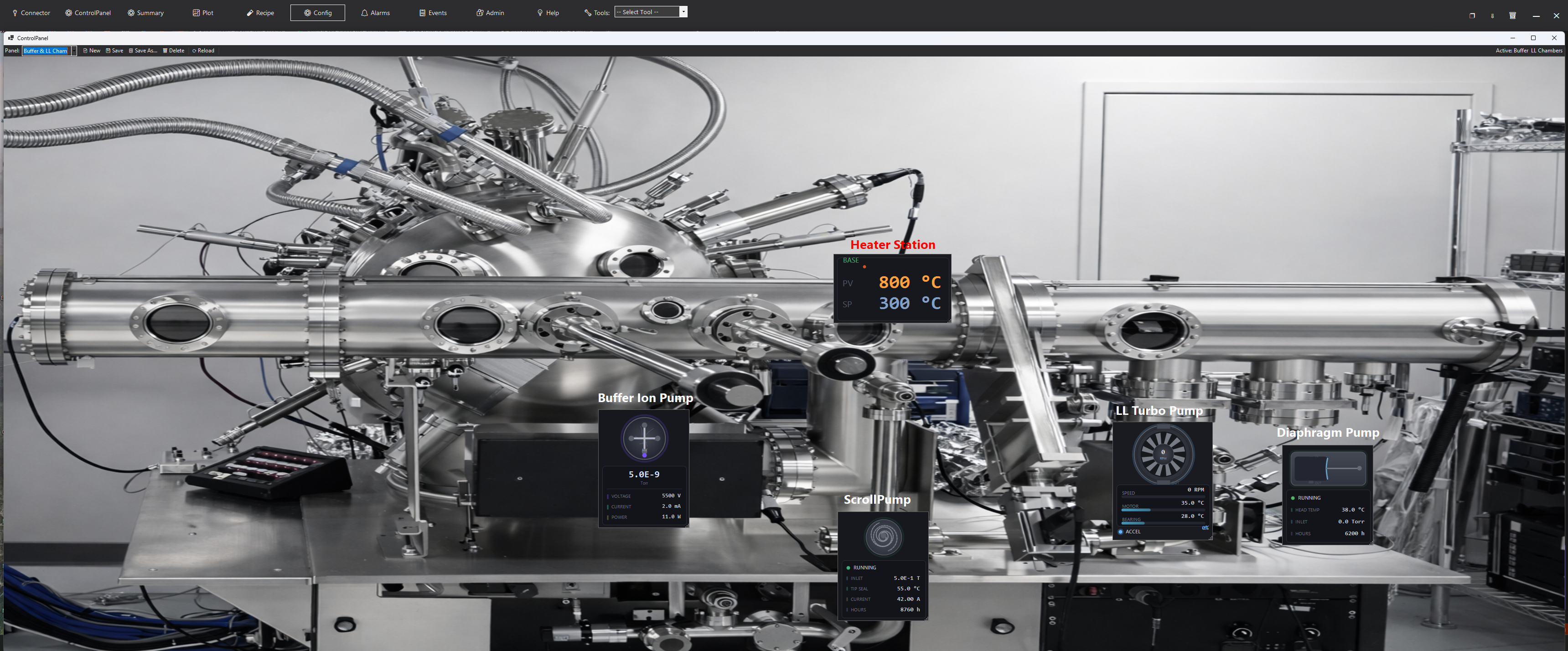 Control Panel Buffer Chamber